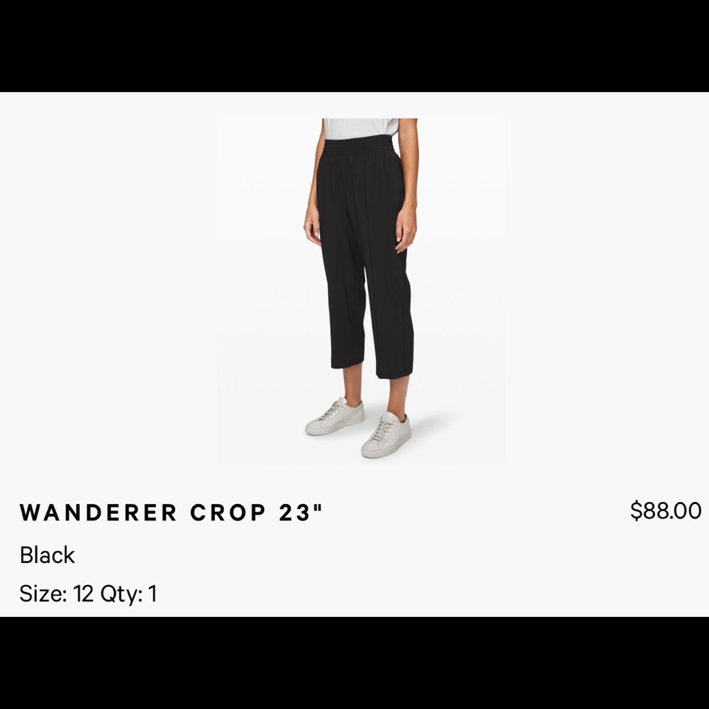 NWT Wanderer Crop